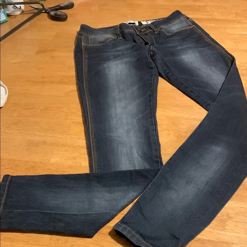 Indigo Rein Skinny Blue Jeans Classic Denim